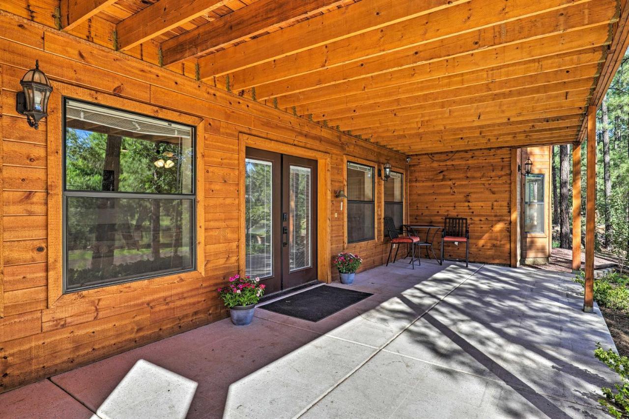 Serene Lakeside Cabin With Decks And Edler Lake Views! Pinetop-Lakeside Dış mekan fotoğraf