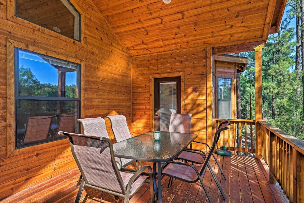 Serene Lakeside Cabin With Decks And Edler Lake Views! Pinetop-Lakeside Dış mekan fotoğraf